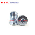 Shenzhen in-Sail L3021 M8 Self Tapped Thread Insert para Metal